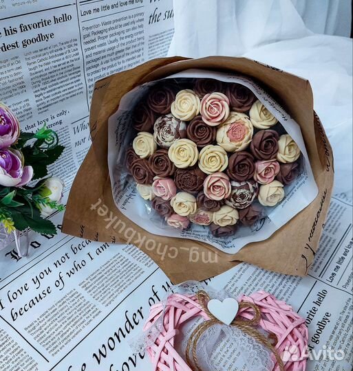 Шоколадные букеты учителю