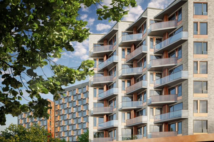 2-к. квартира, 66,5 м², 2/8 эт.