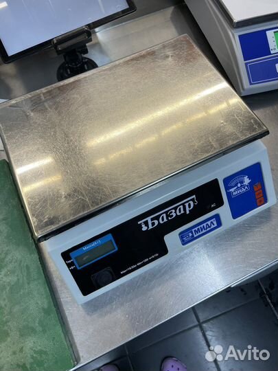 Весы торговые электронные бу