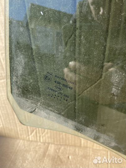 Стекло двери задней правой Renault Sandero 1