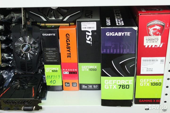 Видеокарты ATI. Nvidia. Без ремонта. Большой выбор