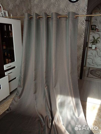 Комплект шторы и тюль бу