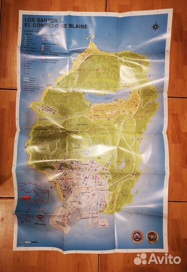 Карта по игре GTA 5