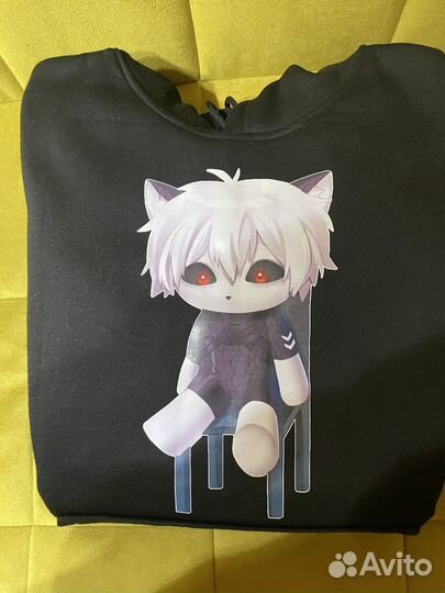 Худи зип аниме свитшот дрейн куроми незуко y2k