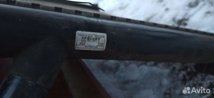 Радиатор охлаждения Шевроле Авео 1,2 16 кл