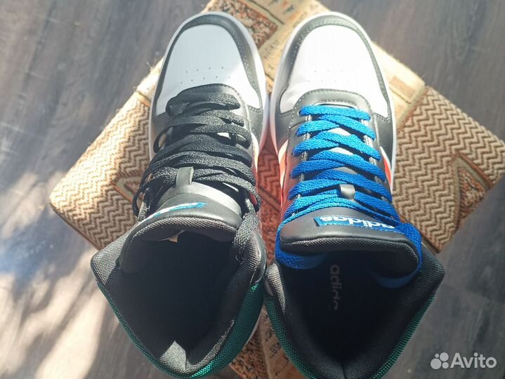Кроссовки Adidas hoops 2.0 multicolor