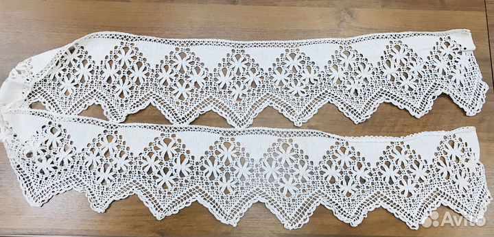 Кружево для подзора старинное