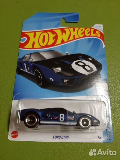 Hot wheels ford gt 40