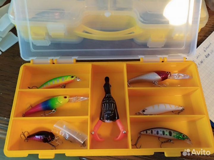 Наборы приманок для спининга, рыбалки