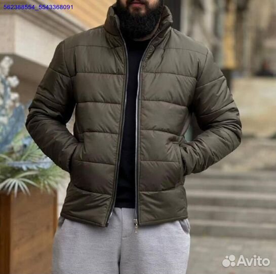 Мужская куртка стежка (все размеры) (Арт.35390)