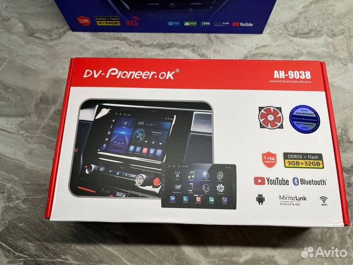 Магнитола 2 din android 9