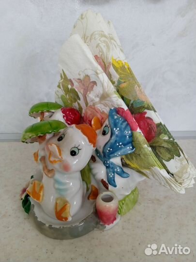 Набор для специй с салфетницей 