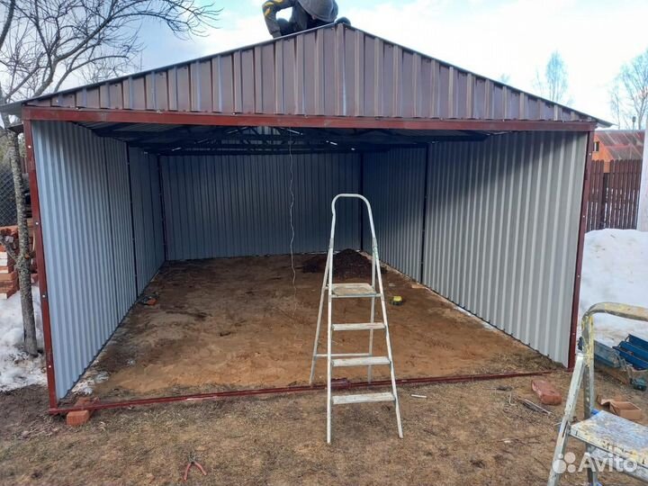 Гараж Пенал Ракушка Хозблок