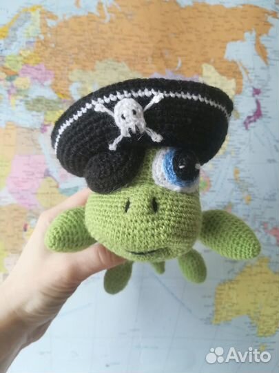 Игрушка вязаная Черепаха