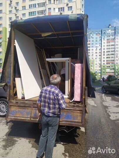 Грузоперевозки переезды грузчики доставка