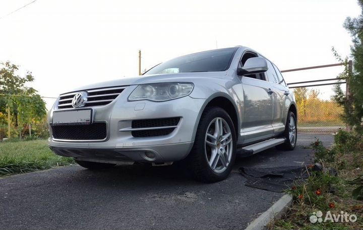 Пороги площадка Фольксваген Туарег