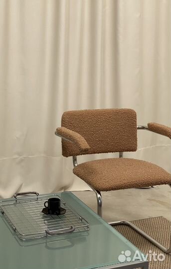 Винтажный стул букле Cesca chair Marcel Breuer