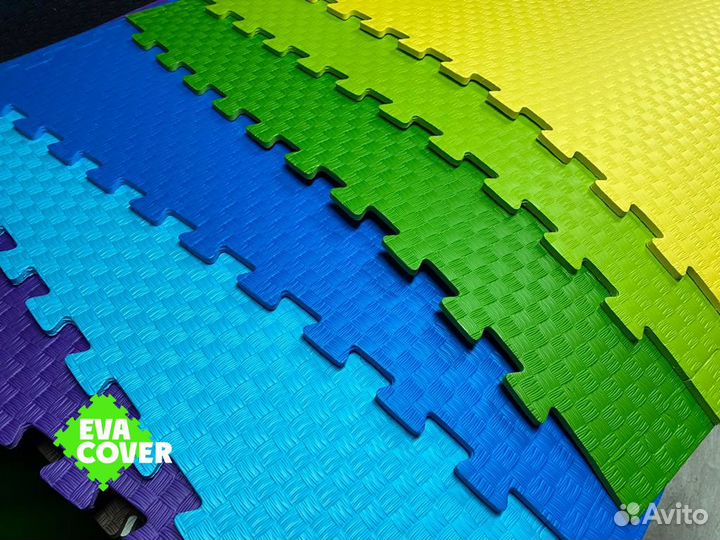 Будо-маты EVA (татами ласточкин хвост) с завода