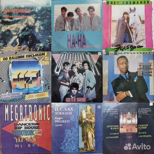 Виниловые пластинки lp