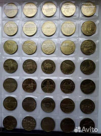 Польша 2 злотых UNC 231 монета. И другие юбилейки