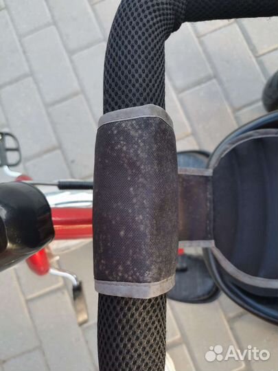 Детский велосипед с родительской ручкой