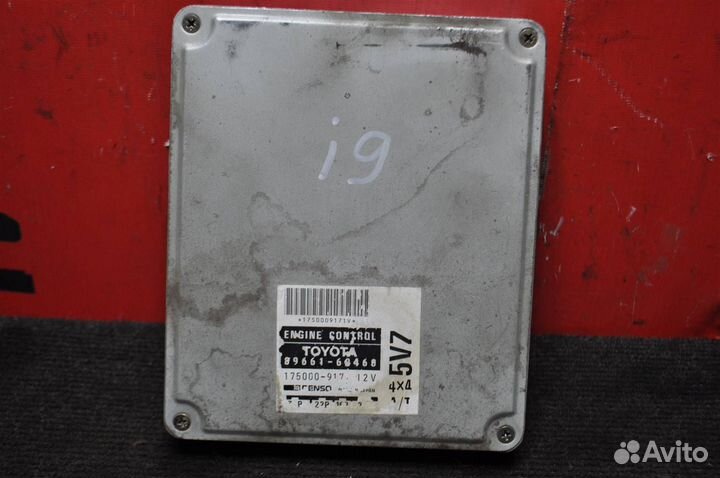 Блок управления двс toyota land cruiser prado VZ