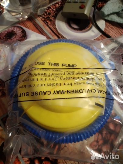 Насос ножной для матрасов и бассейнов