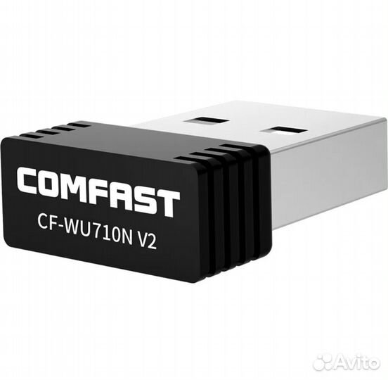 WiFi адаптер Comfast CF-WU710N V2 Black