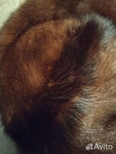 Шапка зимняя меховая женская бу