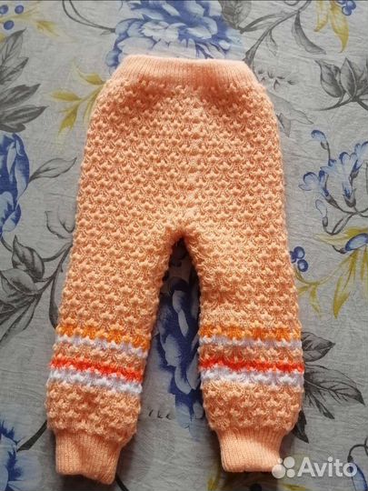 Вязаный костюм детский