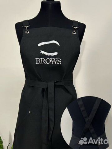 Фартук с вышивкой для любого вида деятельности