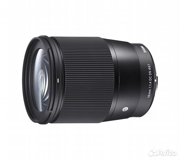 Объектив Sigma AF 16mm f/1.4 DC DN Contemporary Ca
