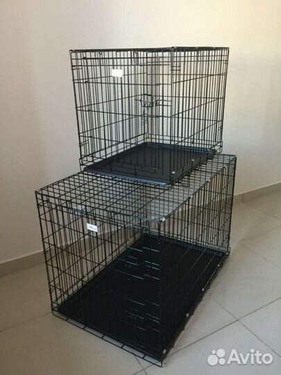 Новая клетка с пластиковым поддоном