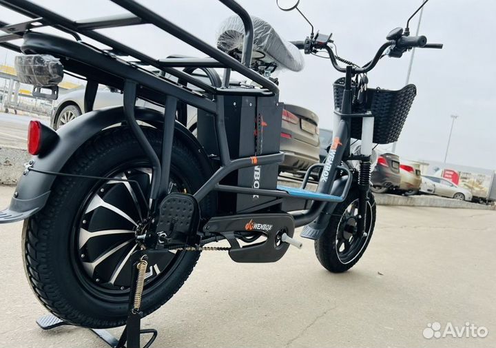 Электровелосипед фетбайк монстр 750вт