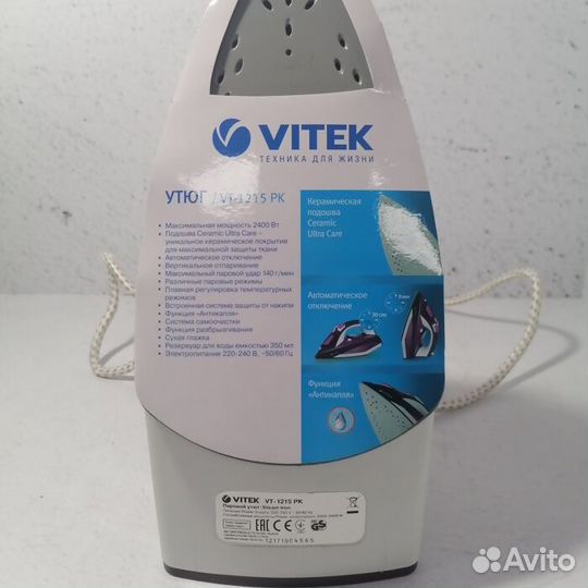 Утюг Vitek VT-1215PK