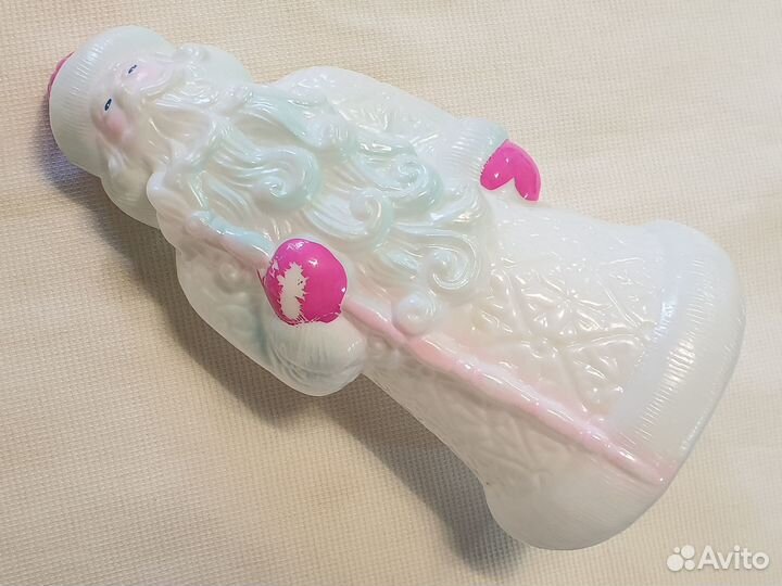 Паровоз Дед Мороз конфетти куклы игрушки из СССР