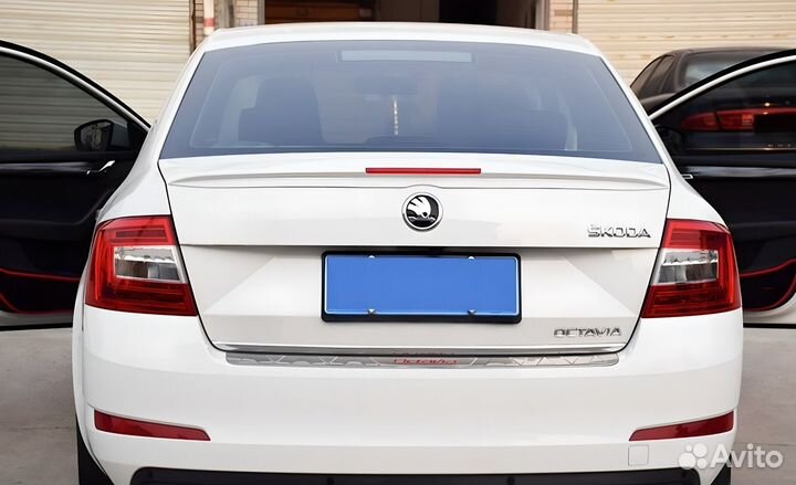 Skoda Octavia a7 спойлер под покраску