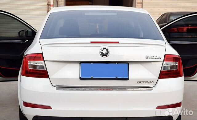 Skoda Octavia a7 спойлер под покраску
