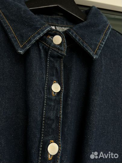 Платье рубашка джинсовая Zara