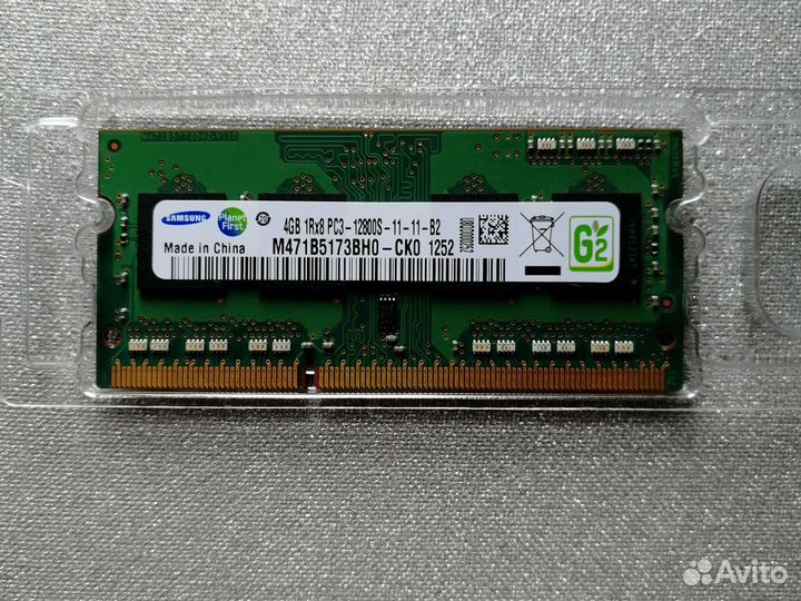 Оперативная память ddr3 so dimm 4gb Samsung