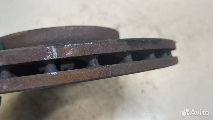 Диск тормозной Chevrolet Aveo (T250 / 255), 2008