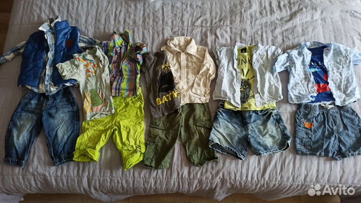Пакет одежды для мальчика 80 размер