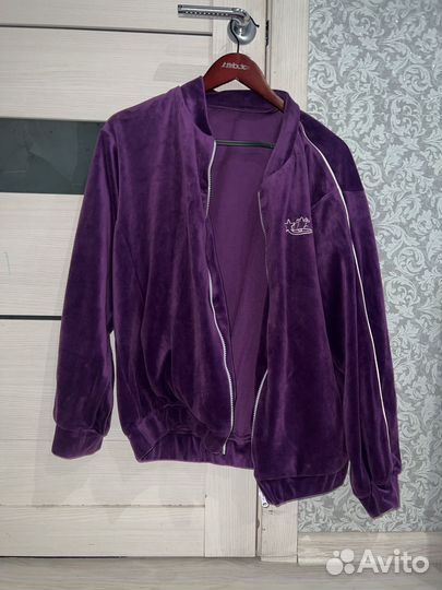 Олимпийка / зипка / бомбер delove фиолетовая