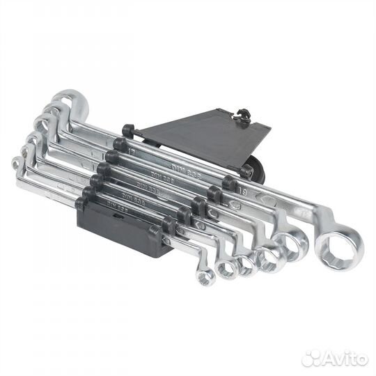 Набор ключей накидных с изгибом 6 предметов (6*7,8