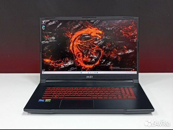 MSI Katana 17.3 144Hz GTX1650 Core i5 11400H 16G