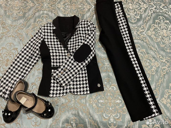 Школьная форма пиджак и брюки Stefania 116/122