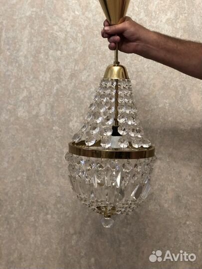 Люстра хрустальная