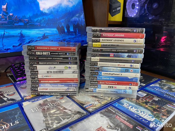 Sony ps3 3000+ игр/ 2геймпада