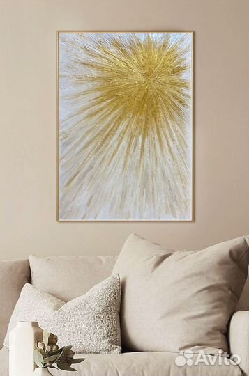 Картина для интерьера фактурная