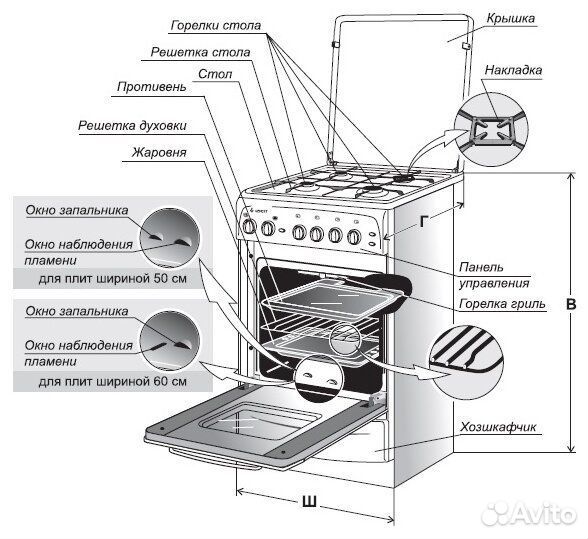 Газовая плита гефест новая